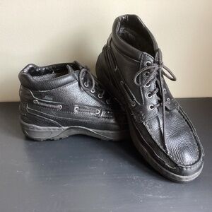 Mens GH Bass Black Leather Chukka Ankle Boots Size 11.5